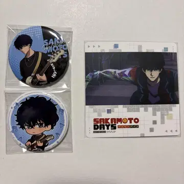 SAKAMOTO DAYS 마네키네코 캔뱃지 세바 나츠키 코스터