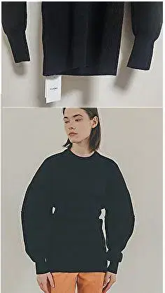 CLANE 택 ARRANGE SEPARATE KNIT TOPS 상의