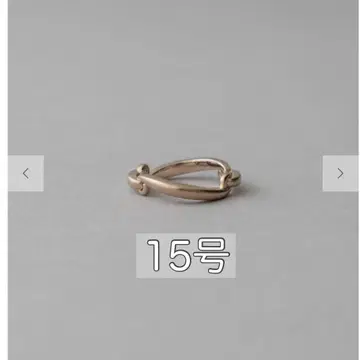 ete 로우 체인 반지 15호