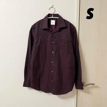 Paul smith 폴스미스 20aw 드레스 셔츠 버건디 S