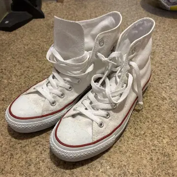 CONVERSE ALL STAR 하이컷 스니커즈 화이트