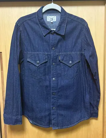DUFFER INDIGO 다크 인디고 데님 셔츠 M