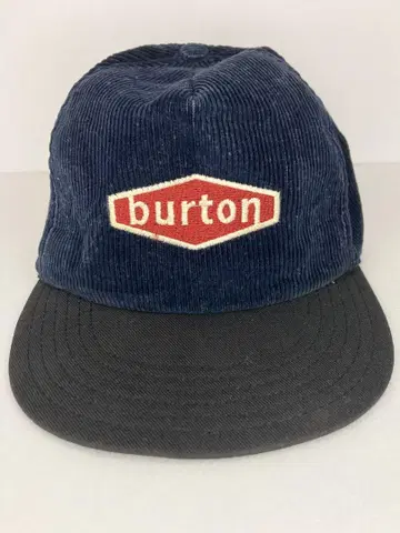 90s Burton 코듀로이 캡 USA제 투톤