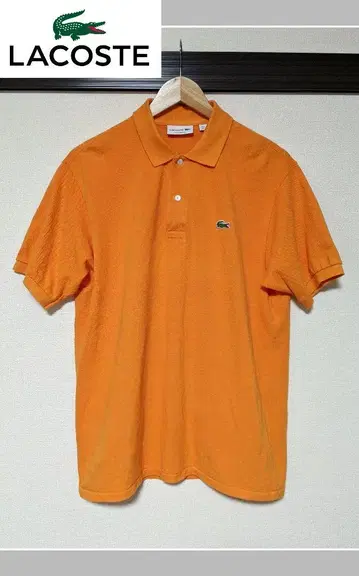 [ LACOSTE ] 피케 셔츠/무지/베이직/자수/로고/빅/새상품급