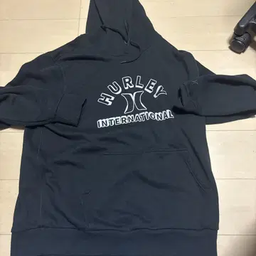 Hurley XL 블랙 후드티