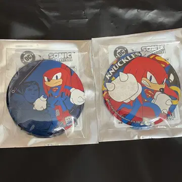 세가 소닉 너클즈 DC 코믹스 TGS 한정판 캔뱃지