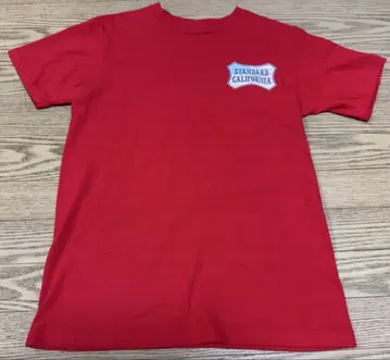 STANDARD CALIFORNIA 셔츠 빨간색