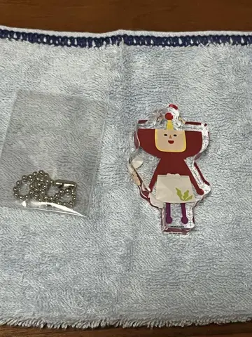 카타마리다마시 카페 미소 트레이딩 아크릴 마스코트 키링 미사용 새상품