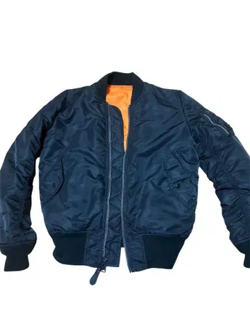 알파 MA-1 플라이트 자켓 네이비