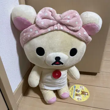 코리락쿠마 온천 봉제 인형
