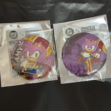 세가 소닉 에이미 DC 코믹스 TGS 한정판 캔뱃지