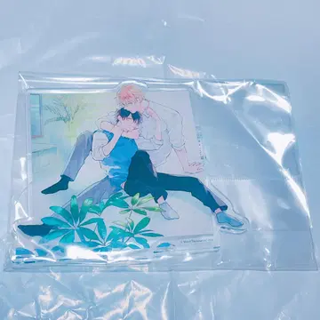 미개봉 츠루카메마요 선생님 아카리와 그이 캐릭터 아크릴 피규어 스탠드