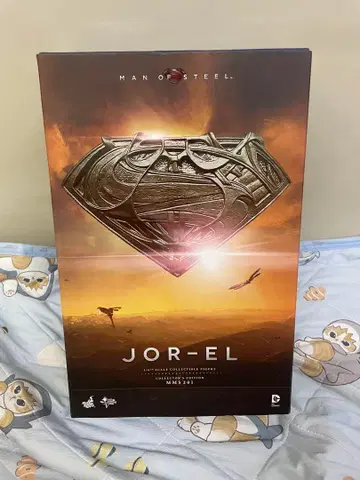 핫토이즈 맨 오브 스틸 조 엘 미개봉 새상품 미사용 상자 찌그러짐