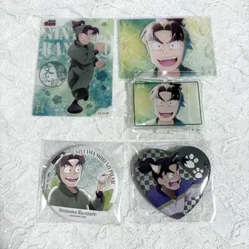 닌타마 란타로 하트 캔뱃지 피크닉 ani-art 시오에 분지로