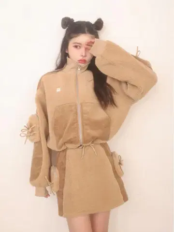 Darich 보아 콤비 리본 포켓 3종 세트
