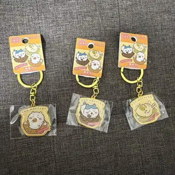 치이카와 홍콩 한정판 지역 한정 키링 에그 와플 세트
