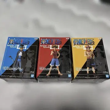 원피스 꿈의 한 장 세 형제 형제의 잔 피규어