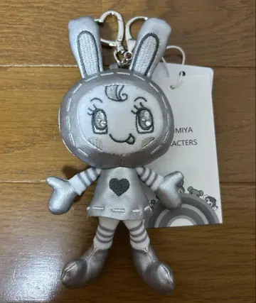 메조 피아노 베리에 양 실버 봉제 인형 참 키링