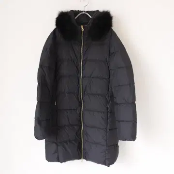 DUVETICA LEXYDUE 다운 코트 L 사이즈 블랙 퍼