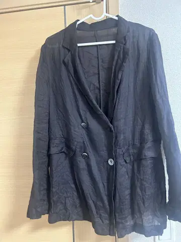 SLOBE IENA 라미 조젯 자켓 그레이