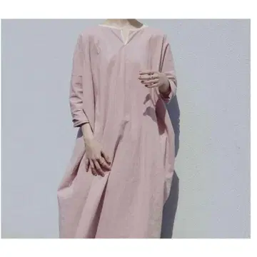 mizuki matsumura 롱 원피스(pink)