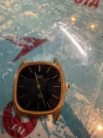SEIKO 샤리오 7820-5000 작동품 밴딩 2개 덤 포함