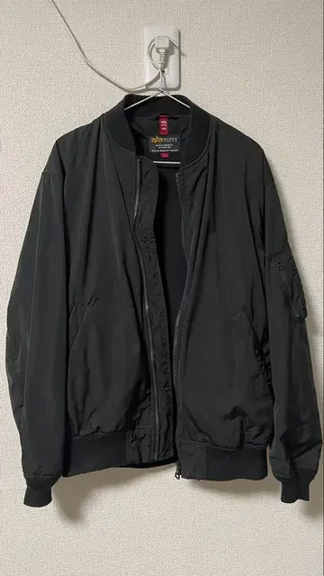 ALPHA INDUSTRIES 플라이트 자켓/L/TA1600-9001