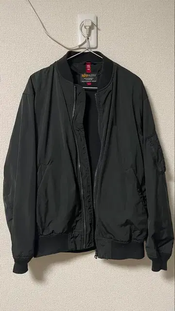 ALPHA INDUSTRIES 플라이트 자켓/L/TA1600-9001