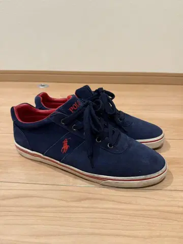 랄프 로렌 Polo 네이비 스니커즈