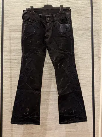 00s archive tornado mart y2k flare denim
