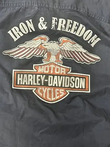 00s Harley-Davidson iron&Freedom 워크 셔츠