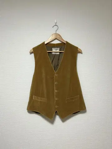 Ermenegildo Zegna 소프트 코듀로이 베스트 남성복