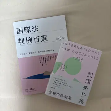 국제조약집 2024, 국제법 판례 백선 (제3판)
