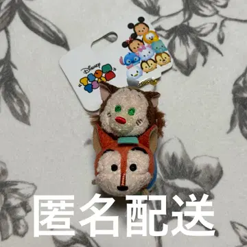 디즈니 패럴로우 & 기디온 썸썸 봉제 인형 키체인