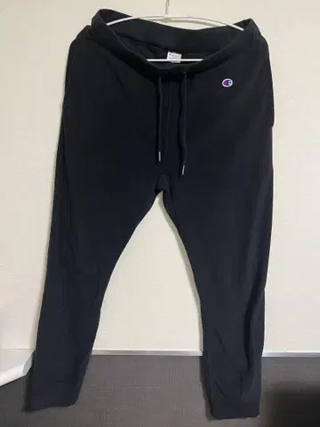 champion 챔피온 파일 안감 스웨트 팬츠 블랙