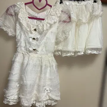 [LIZLISA] 아이보리 레이스 셋업