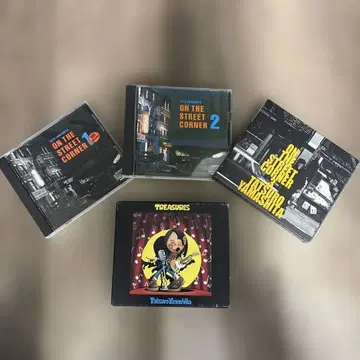 야마시타 타츠로 / CD 4종 세트