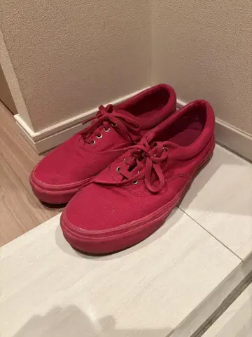 레드 vans 반스 스니커즈 28cm