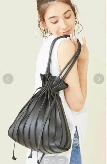 인조 가죽 콤비 패널 토트백