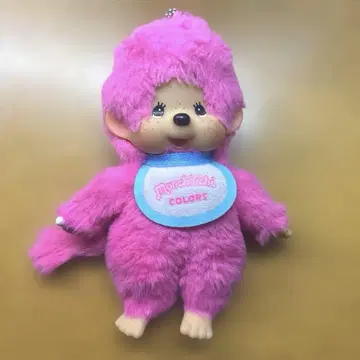 몬치치 컬러즈 키체인 키링 베리 핑크