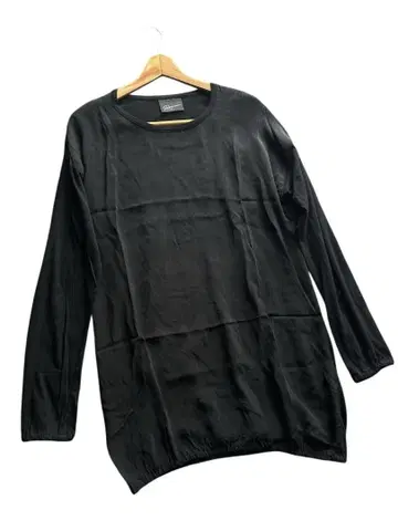 로케 Roque 티셔츠 롱티 티셔츠 블랙 S