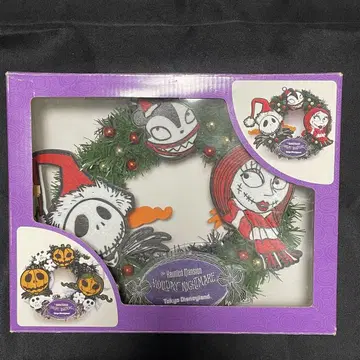 나이트메어 비포 크리스마스 리버서블 리스