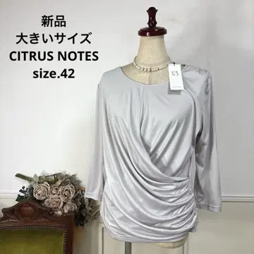 32 새상품 빅 사이즈 CITRUS NOTES 스트레치 티셔츠