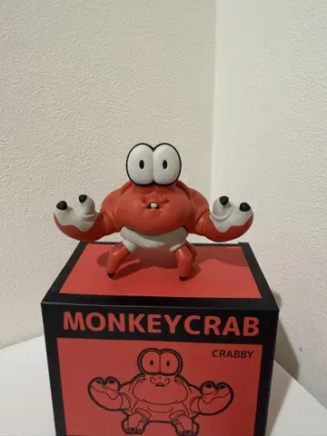 [ MONKEYCRAB ] CRABBY 게 소프트 비닐