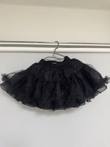 jouetie 블랙 플레어 스커트