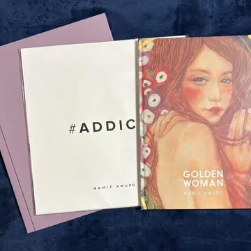 아무로 나미에 팜플렛 GoldenWoman/ADDICT/Neverland