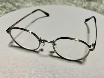 [ 가격 인하 ] OWNDAYS 실버 메탈 라운드 프레임 안경