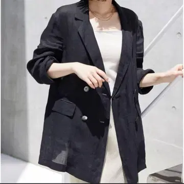 SLOBE IENA 라미 조젯 자켓