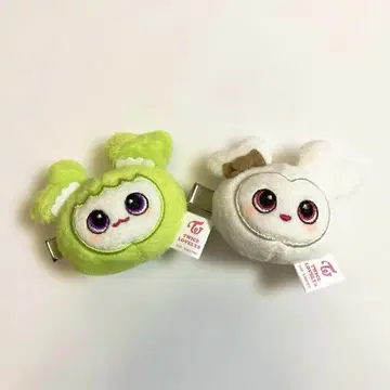 TWICE LOVELYS 봉제 인형 헤어핀 GiGO 한정판