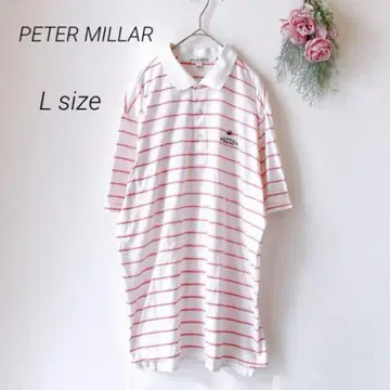 자수 PETER MILLAR 피터 밀러 / 반팔 피케 셔츠 골프